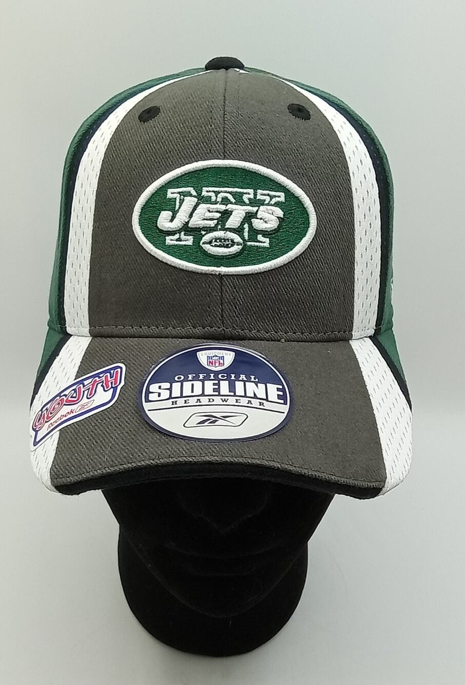 New York Jets NFL Equipment Reebok Sideline Youth Cap